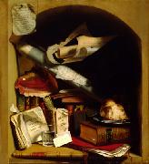 Charles Bird King The Poor Artist's Cupboard oil